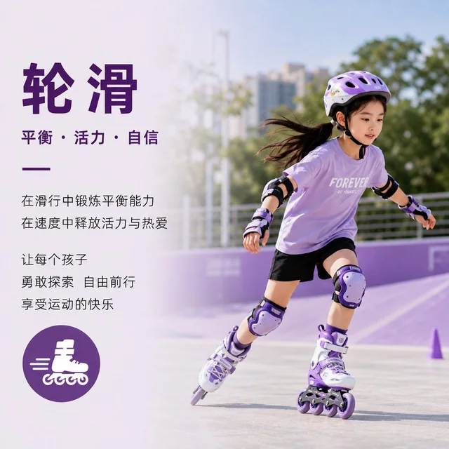 天梵艺术培训轮滑课程